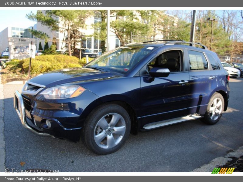 Royal Blue Pearl / Ebony 2008 Acura RDX Technology