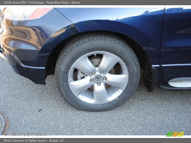 Royal Blue Pearl / Ebony 2008 Acura RDX Technology