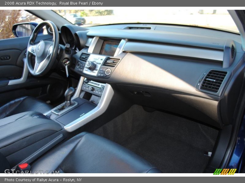 Royal Blue Pearl / Ebony 2008 Acura RDX Technology
