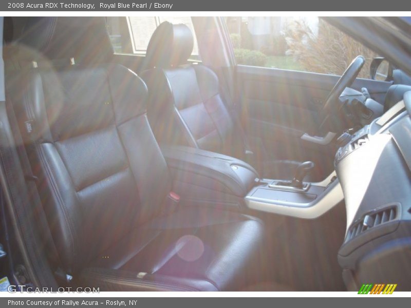 Royal Blue Pearl / Ebony 2008 Acura RDX Technology