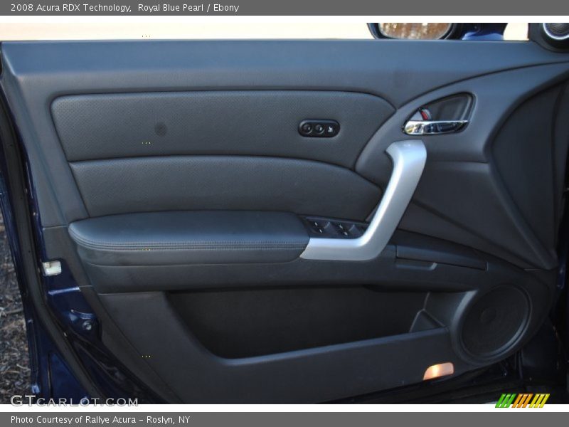 Royal Blue Pearl / Ebony 2008 Acura RDX Technology