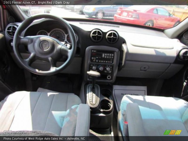 Bright Red / Dark Gray 2001 Pontiac Aztek GT