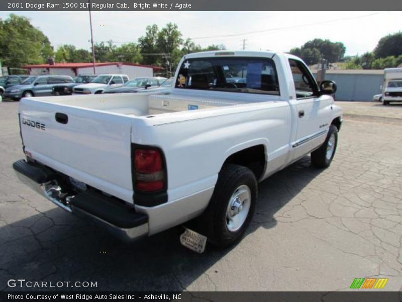 Bright White / Agate 2001 Dodge Ram 1500 SLT Regular Cab