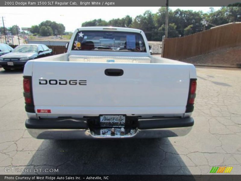Bright White / Agate 2001 Dodge Ram 1500 SLT Regular Cab