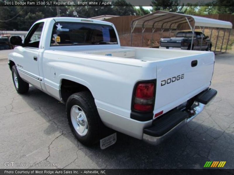 Bright White / Agate 2001 Dodge Ram 1500 SLT Regular Cab
