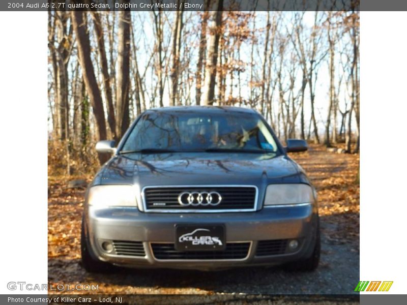 Dolphin Grey Metallic / Ebony 2004 Audi A6 2.7T quattro Sedan