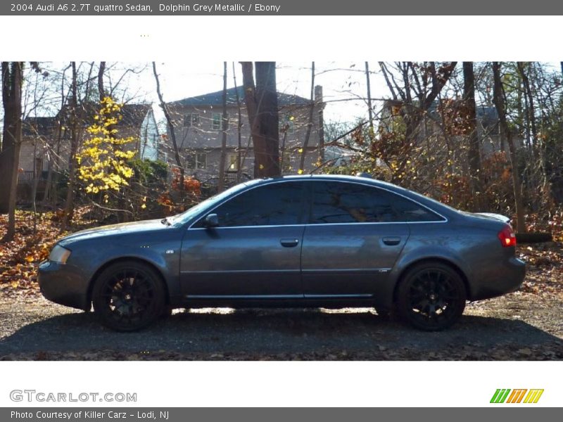 Dolphin Grey Metallic / Ebony 2004 Audi A6 2.7T quattro Sedan