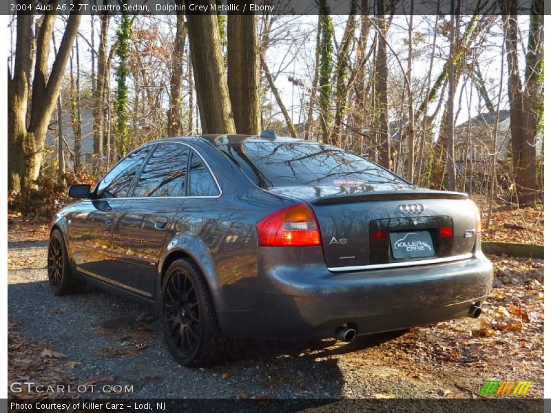 Dolphin Grey Metallic / Ebony 2004 Audi A6 2.7T quattro Sedan