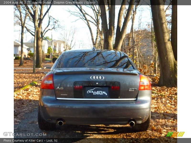 Dolphin Grey Metallic / Ebony 2004 Audi A6 2.7T quattro Sedan