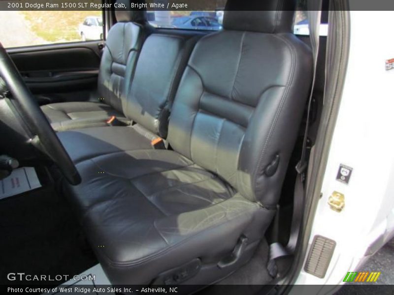 Bright White / Agate 2001 Dodge Ram 1500 SLT Regular Cab