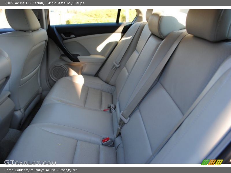Grigio Metallic / Taupe 2009 Acura TSX Sedan