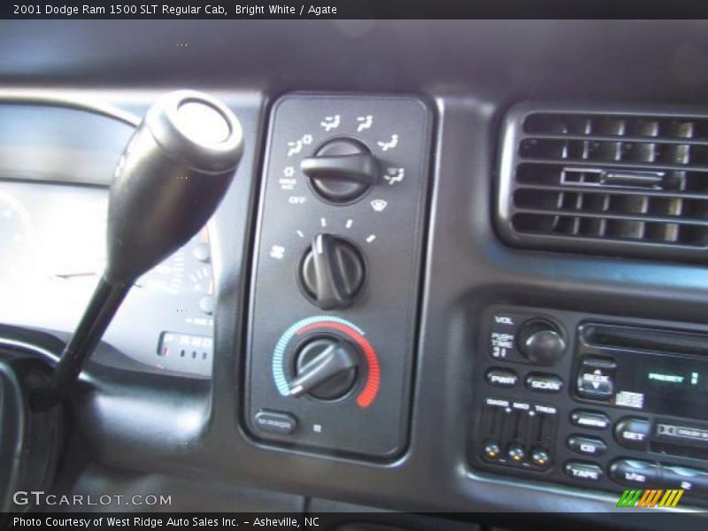 Bright White / Agate 2001 Dodge Ram 1500 SLT Regular Cab