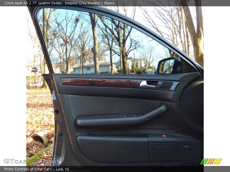 Dolphin Grey Metallic / Ebony 2004 Audi A6 2.7T quattro Sedan