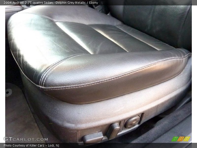 Dolphin Grey Metallic / Ebony 2004 Audi A6 2.7T quattro Sedan