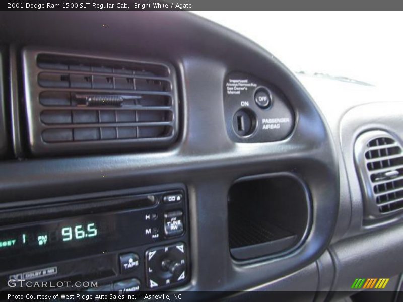Bright White / Agate 2001 Dodge Ram 1500 SLT Regular Cab