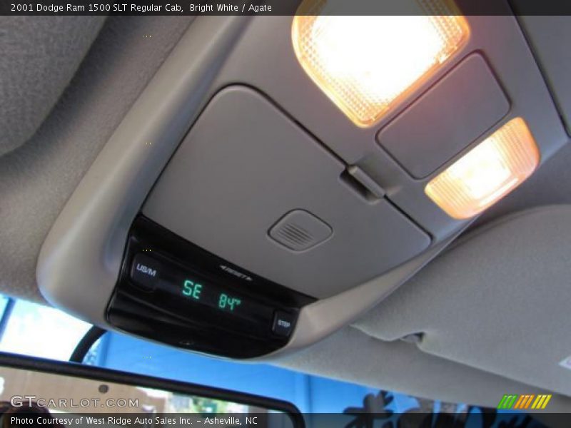 Bright White / Agate 2001 Dodge Ram 1500 SLT Regular Cab