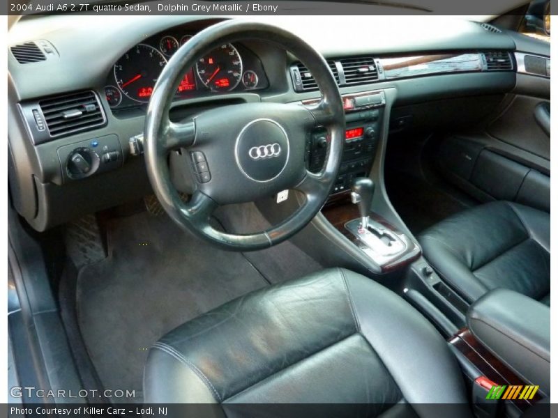 Ebony Interior - 2004 A6 2.7T quattro Sedan 