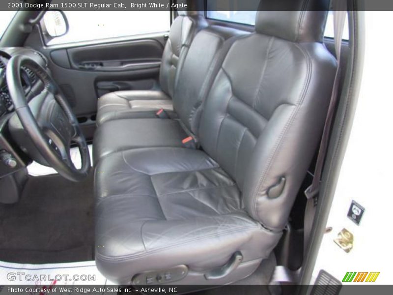 Bright White / Agate 2001 Dodge Ram 1500 SLT Regular Cab