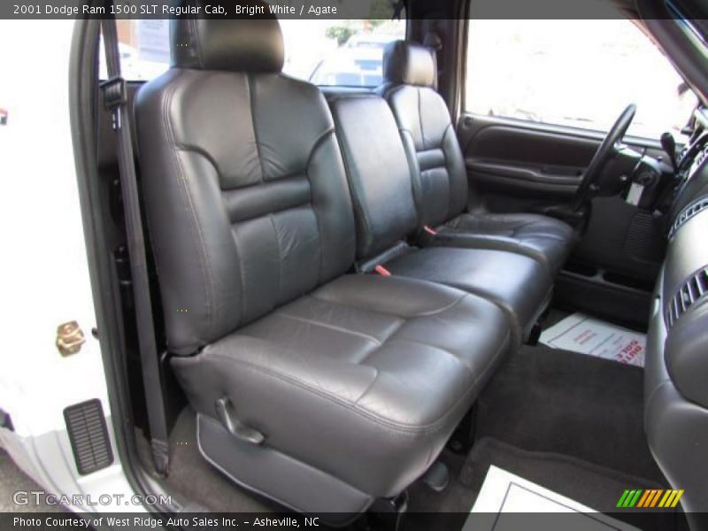 Bright White / Agate 2001 Dodge Ram 1500 SLT Regular Cab