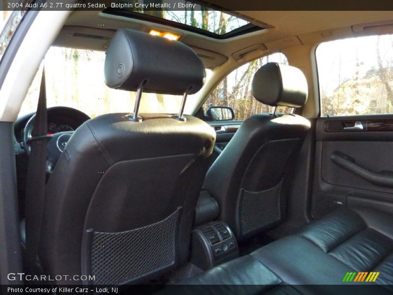 Dolphin Grey Metallic / Ebony 2004 Audi A6 2.7T quattro Sedan