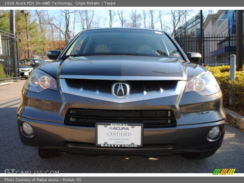 Grigio Metallic / Taupe 2009 Acura RDX SH-AWD Technology