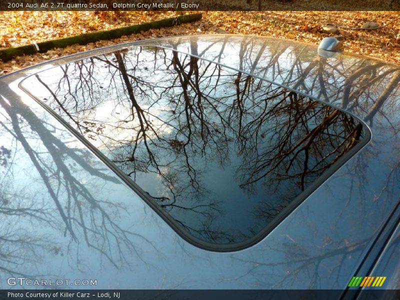 Dolphin Grey Metallic / Ebony 2004 Audi A6 2.7T quattro Sedan