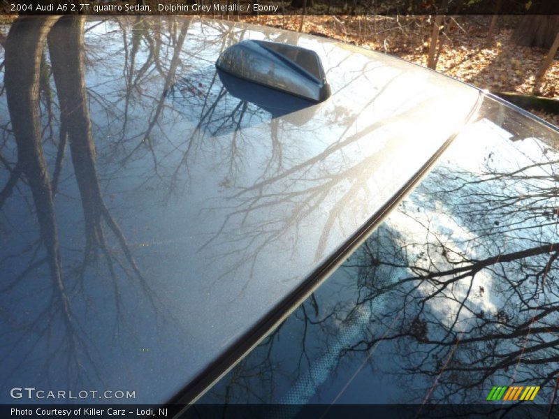 Dolphin Grey Metallic / Ebony 2004 Audi A6 2.7T quattro Sedan