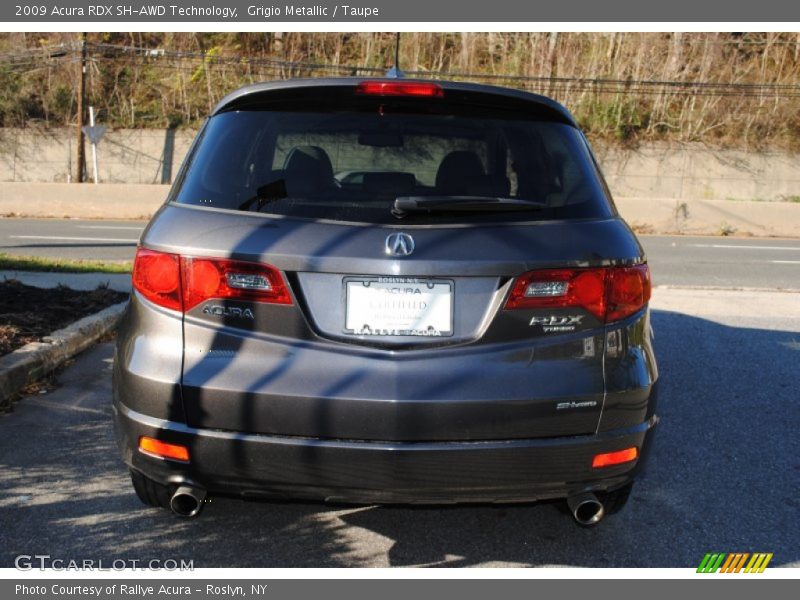 Grigio Metallic / Taupe 2009 Acura RDX SH-AWD Technology