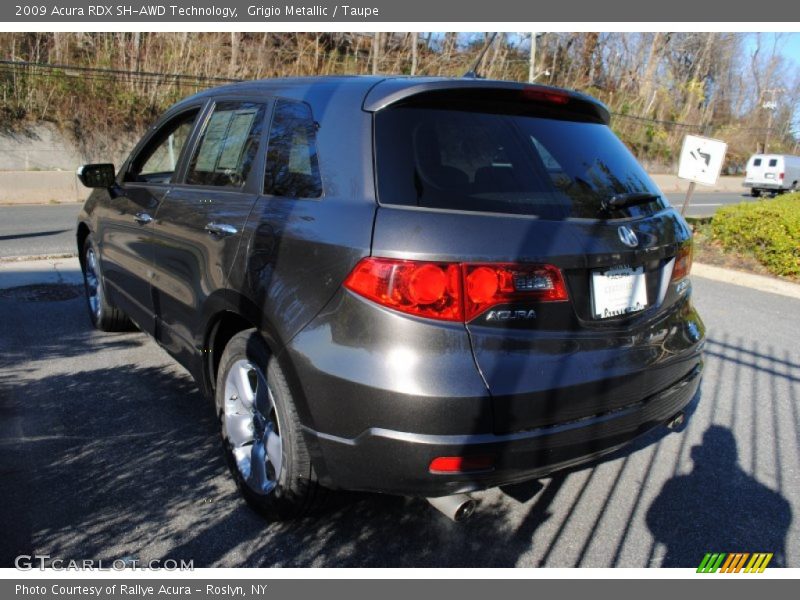 Grigio Metallic / Taupe 2009 Acura RDX SH-AWD Technology