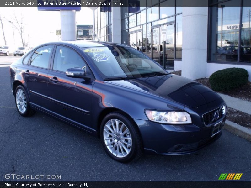 Barents Blue Metallic / Dalaro Quartz T-Tec 2011 Volvo S40 T5