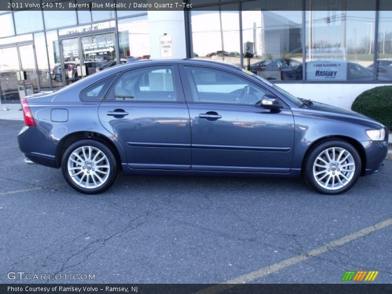Barents Blue Metallic / Dalaro Quartz T-Tec 2011 Volvo S40 T5