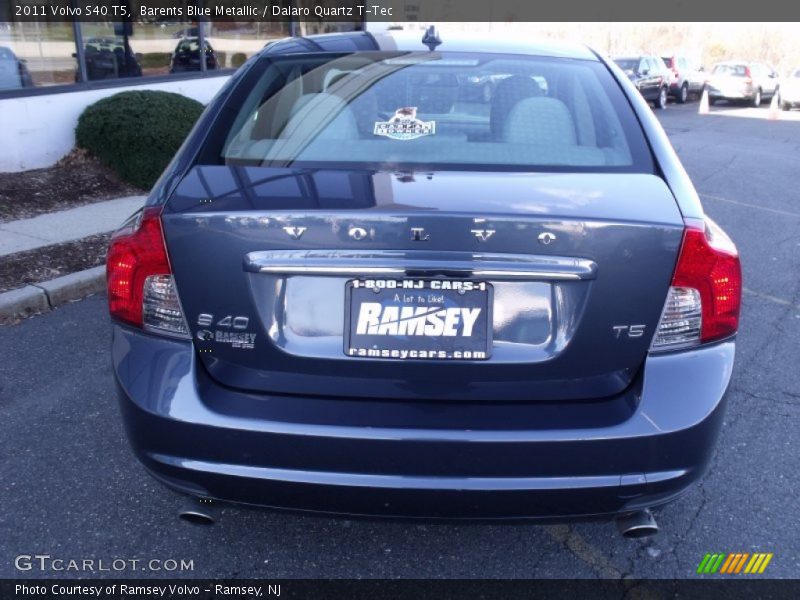 Barents Blue Metallic / Dalaro Quartz T-Tec 2011 Volvo S40 T5