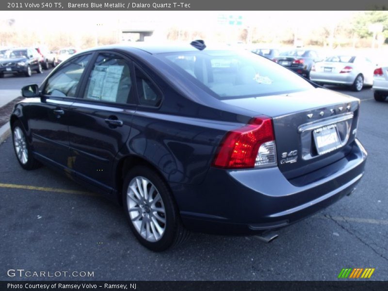 Barents Blue Metallic / Dalaro Quartz T-Tec 2011 Volvo S40 T5