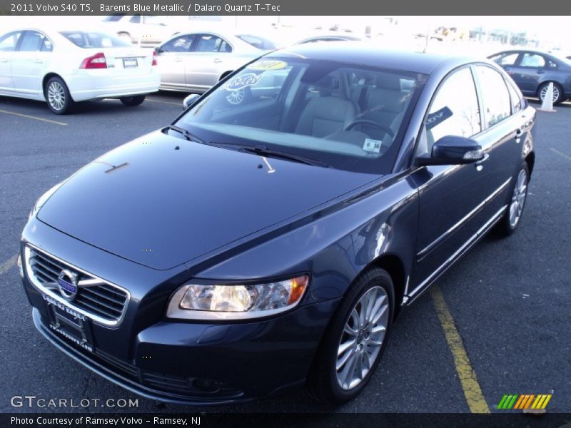 Barents Blue Metallic / Dalaro Quartz T-Tec 2011 Volvo S40 T5