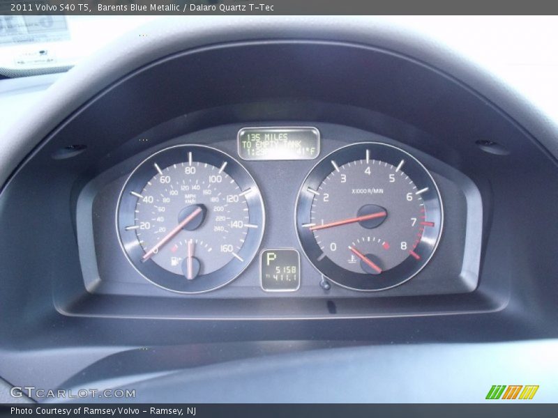 Barents Blue Metallic / Dalaro Quartz T-Tec 2011 Volvo S40 T5