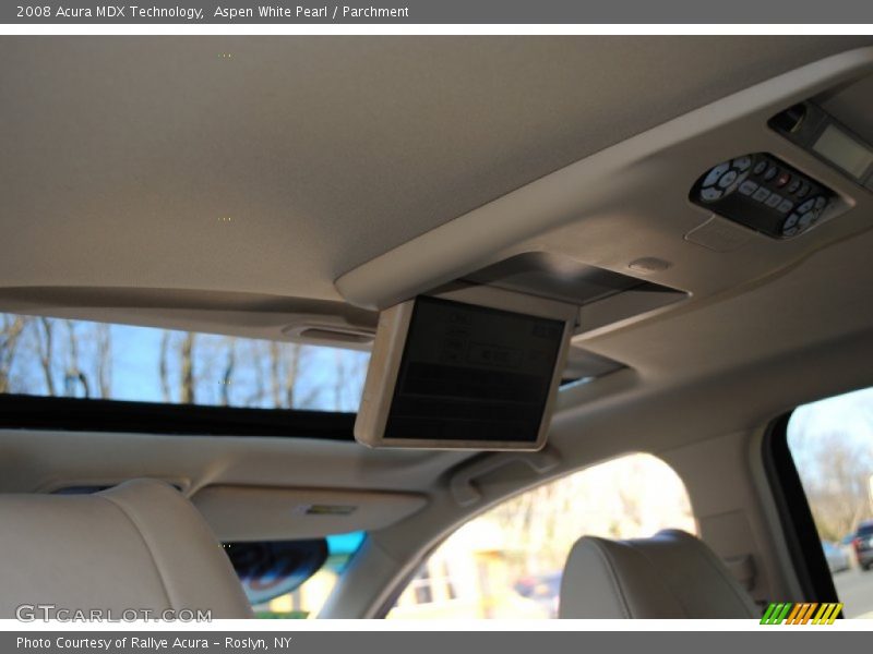 Aspen White Pearl / Parchment 2008 Acura MDX Technology