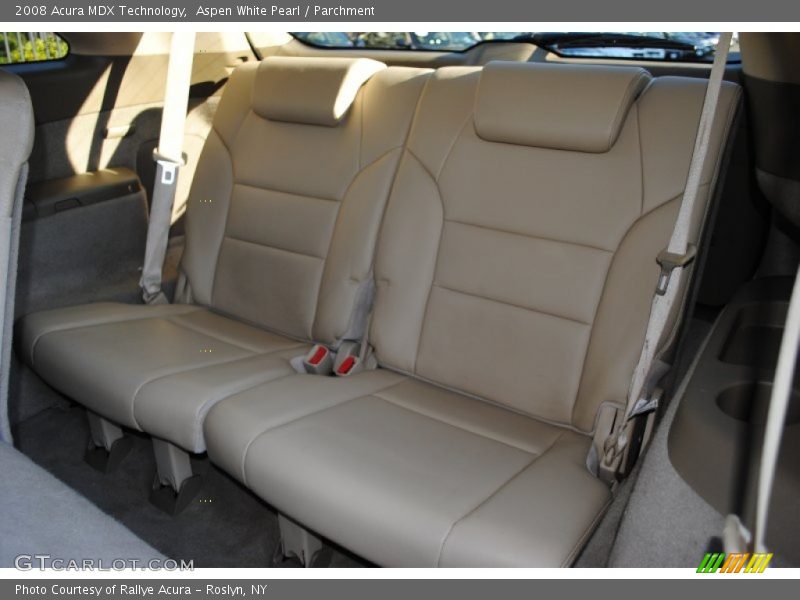 Aspen White Pearl / Parchment 2008 Acura MDX Technology