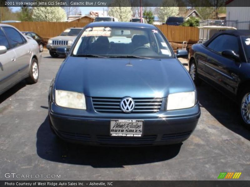 Galactic Blue / Grey 2001 Volkswagen Jetta GLS Sedan