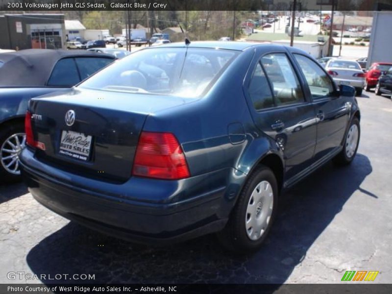 Galactic Blue / Grey 2001 Volkswagen Jetta GLS Sedan
