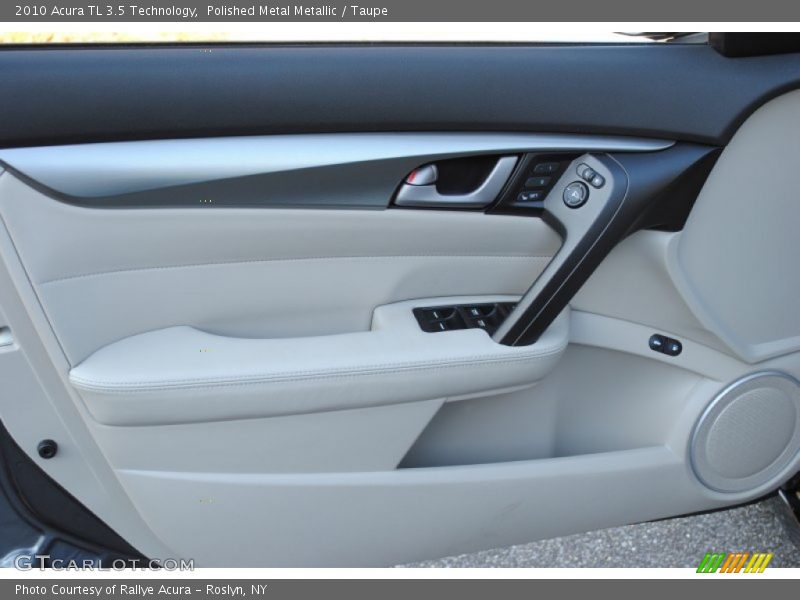 Polished Metal Metallic / Taupe 2010 Acura TL 3.5 Technology