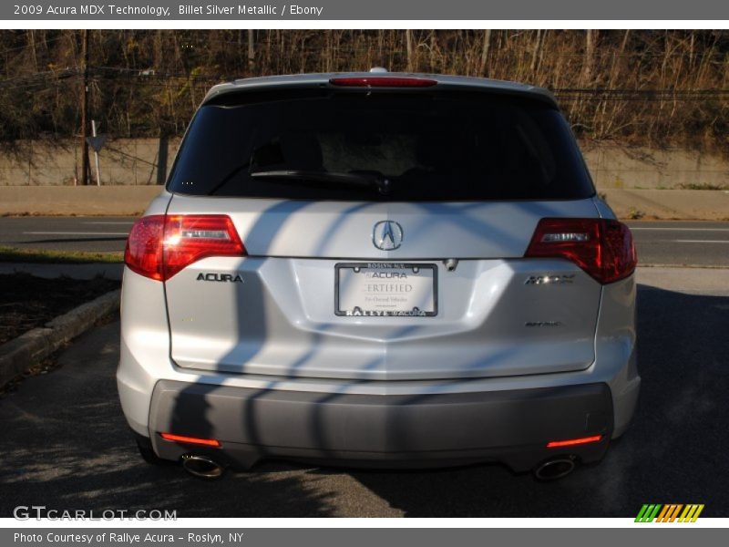 Billet Silver Metallic / Ebony 2009 Acura MDX Technology