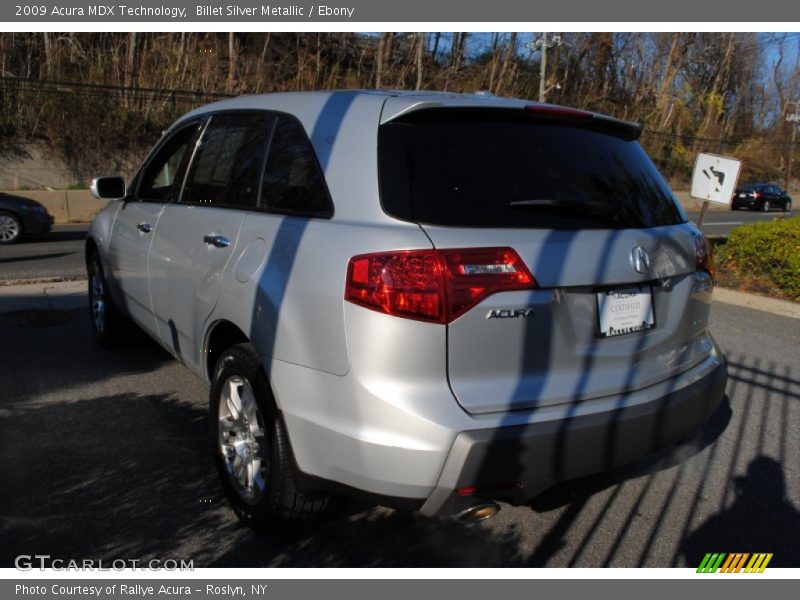 Billet Silver Metallic / Ebony 2009 Acura MDX Technology