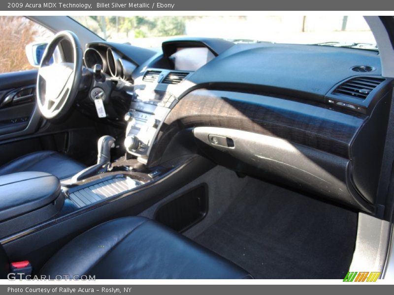 Billet Silver Metallic / Ebony 2009 Acura MDX Technology