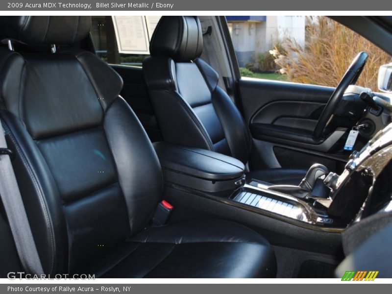 Billet Silver Metallic / Ebony 2009 Acura MDX Technology