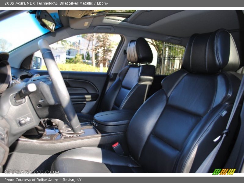Billet Silver Metallic / Ebony 2009 Acura MDX Technology