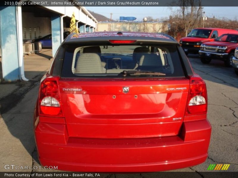 Inferno Red Crystal Pearl / Dark Slate Gray/Medium Graystone 2010 Dodge Caliber SXT
