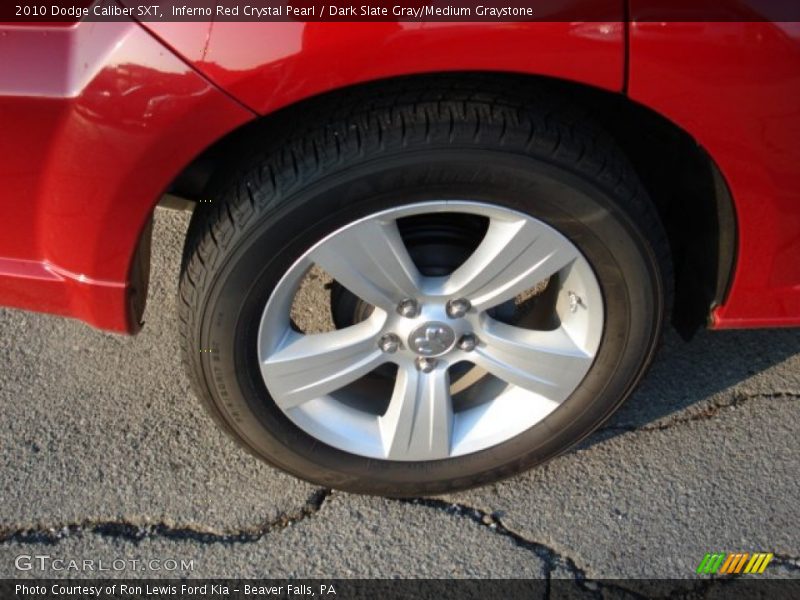 Inferno Red Crystal Pearl / Dark Slate Gray/Medium Graystone 2010 Dodge Caliber SXT