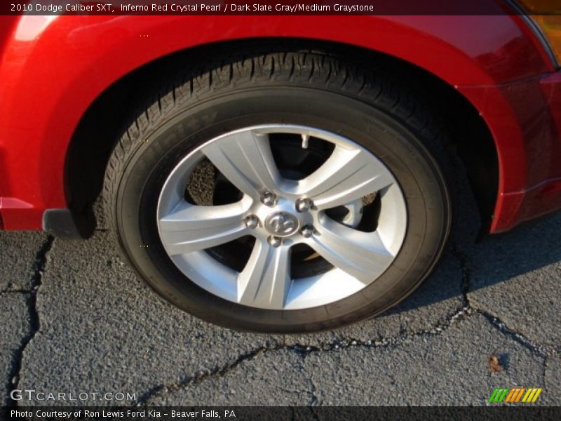 Inferno Red Crystal Pearl / Dark Slate Gray/Medium Graystone 2010 Dodge Caliber SXT
