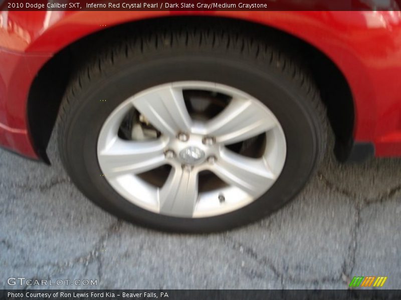 Inferno Red Crystal Pearl / Dark Slate Gray/Medium Graystone 2010 Dodge Caliber SXT