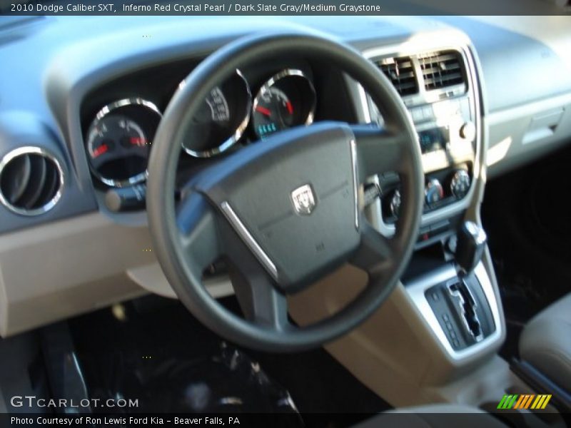 Inferno Red Crystal Pearl / Dark Slate Gray/Medium Graystone 2010 Dodge Caliber SXT